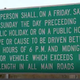 Illustration for article titled The Ten Worst Highway Signs